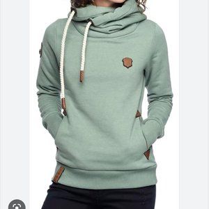 Naketano Teal Sweatshirt Size Medium